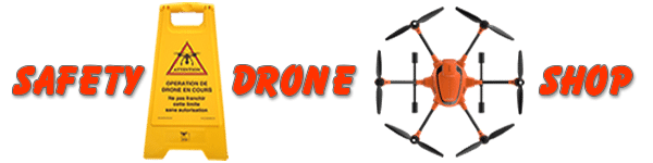 Logo safety drone