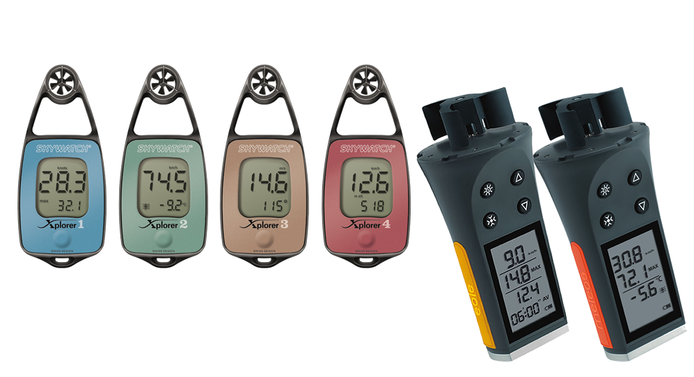 gamme anémomètre Skywatch