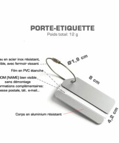 caractéristiques du porte-étiquette pour bagages