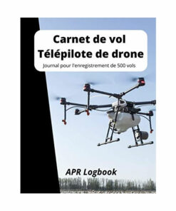 Carnet de vol télépilote 500 vols