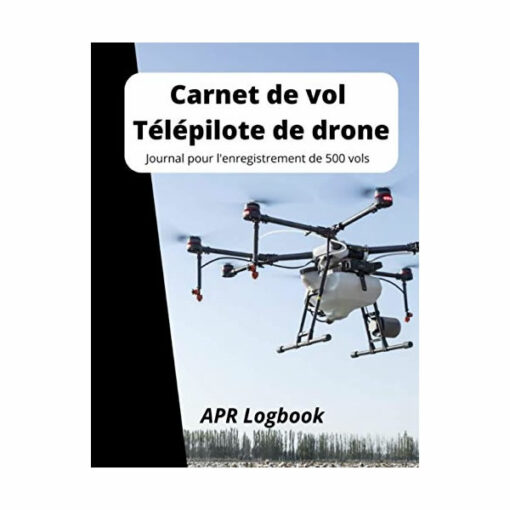 Carnet de vol télépilote 500 vols