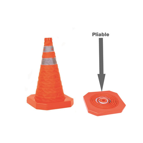 Triangle de signalisation pliable