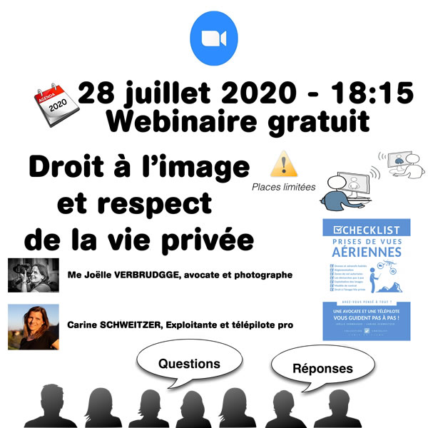 Webinaire droit à l'image du 28 juillet 2020