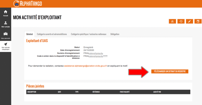Copie d'écran AlphaTango 2