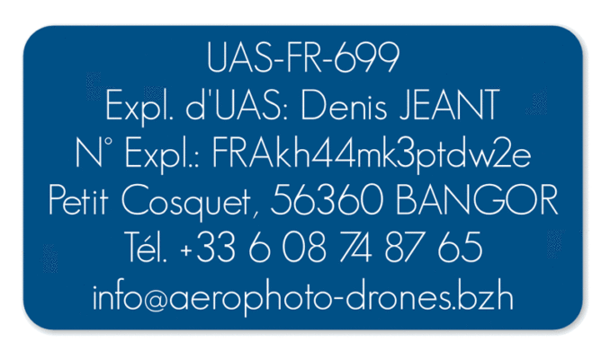 Plaquette avec bords ronds