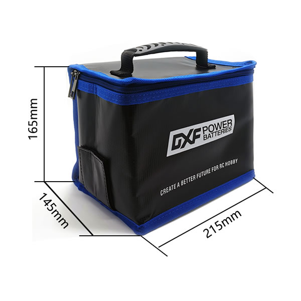 Sac de sécurité de batterie Lipo, étui de protection Lipo, sacs de charge  de batterie, sac de rangement ignifuge, pour une charge sûre, batterie au  lithium de transport