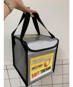 Grand sac ignifugé M3 livré avec pour batteries avec ses deux sangles de portage