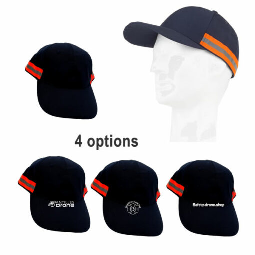 4 options de notre casquette bleu marine