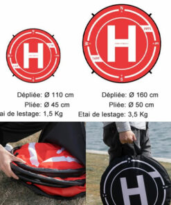 Caractéristiques des 2 pistes lestées pro de 110 et 160 cm