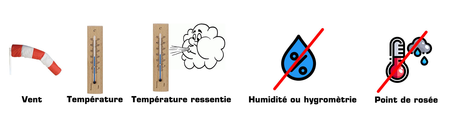 Thermomètre / Hygromètre digital - Compact - WindChill (Température  ressentie)