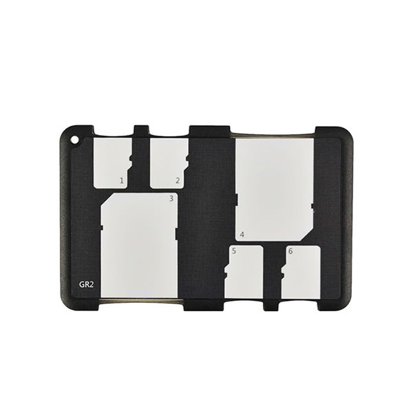 JJC Étui de rangement 2 en 1 pour clé USB et carte mémoire pour 25