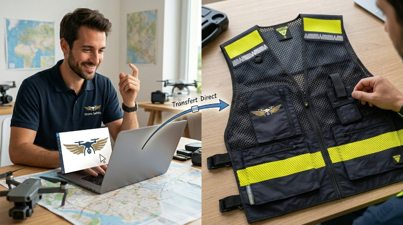 Compétence en graphisme et envoi direct