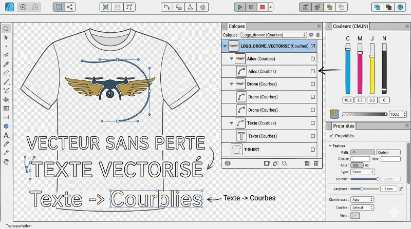Préparer les fichiers pour l'impression