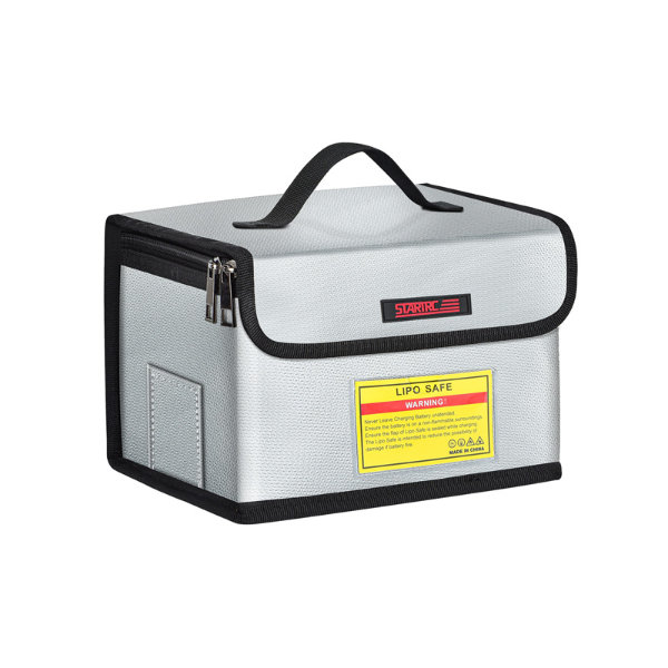 Sac ignifugé M1 compartimenté innovant pour batteries